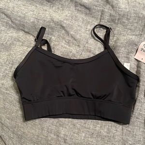Lime Ricki size medium cage bralette black